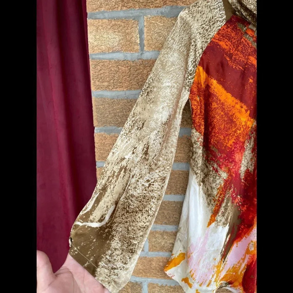 Satya paul silk dress large - Picture 4 of 13